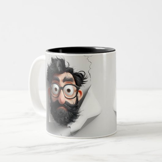 Funny Face Tasse (Vorderseite Links)