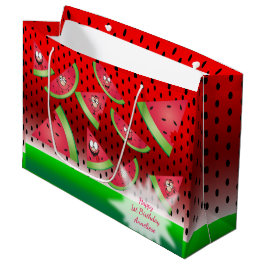 Funny Face Watermelon Kid's Geburtstag Große Geschenktüte