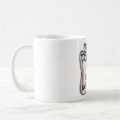 Funny Face,<YOUR TEXT> Kaffeetasse (Links)