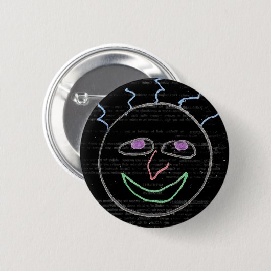 Funny Faces Button (Vorne & Hinten)