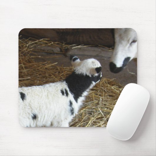 Funny Face's Lamb Mousepad (Mit Mouse)