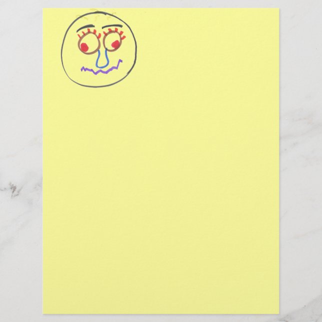 Funny Faces Letter Head (Vorderseite)