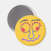 Funny Faces Magnet (Vorderseite/Rückseite)