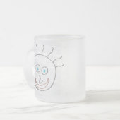 Funny Faces Mattierte Tasse (Vorderseite Links)