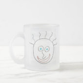 Funny Faces Mattierte Tasse (Links)