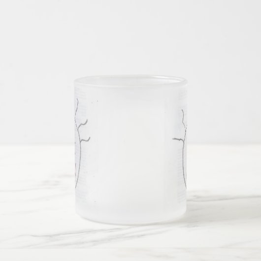 Funny Faces Mattierte Tasse (Mittel)