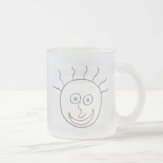 Funny Faces Mattierte Tasse (Rechts)