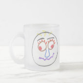 Funny Faces Mattierte Tasse (Links)