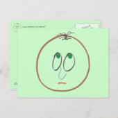 Funny Faces Postcard Postkarte (Vorne/Hinten)