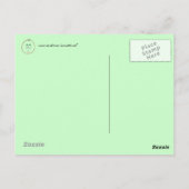 Funny Faces Postcard Postkarte (Rückseite)