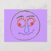 Funny Faces Postcard Postkarte (Vorderseite)