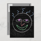 Funny Faces Postkarte (Vorne/Hinten)