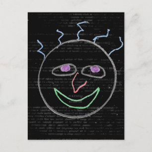 Funny Faces Postkarte
