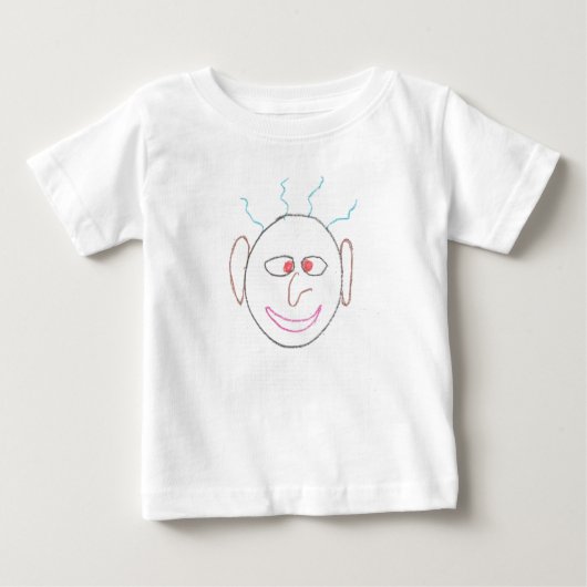 Funny Faces Säuglings Shirt (Vorderseite)