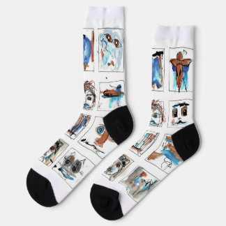 Funny Faces Socken