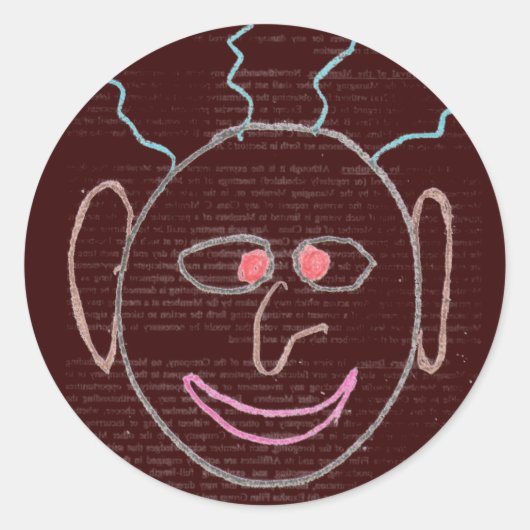 Funny Faces Sticker (Vorderseite)