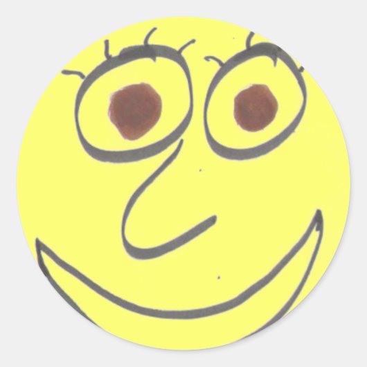 Funny Faces Sticker (Vorderseite)