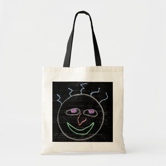 Funny Faces Tote Bag Tragetasche (Vorne)