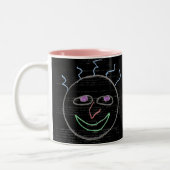 Funny Faces Zweifarbige Tasse (Links)