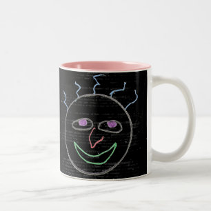 Funny Faces Zweifarbige Tasse