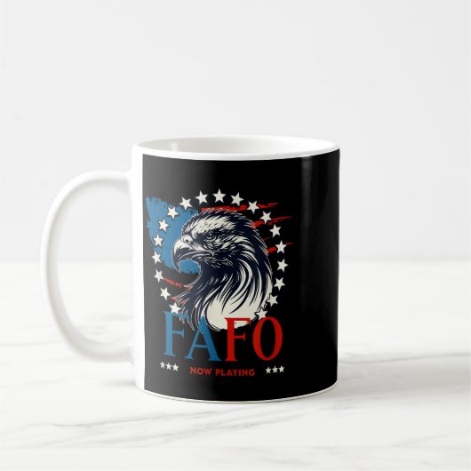 Funny! Fafo Now Playing Fa Fo Usa Funny Around Fin Kaffeetasse (Links)