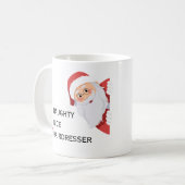 Funny Fairdresser Schöne Weihnachtsfeier Tasse (Vorderseite Links)