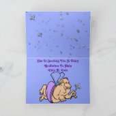 Funny "Fairy Godmutter" "Get Well" Card mit Hunk Karte (Innenseite)