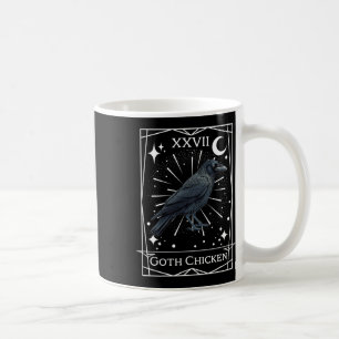 Funny Fairycore Tarot Gothic Witchcraft Chicken De Kaffeetasse