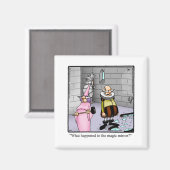 Funny Fairytale Spaß Kühlschrank Magnet (Vorderseite/Rückseite)