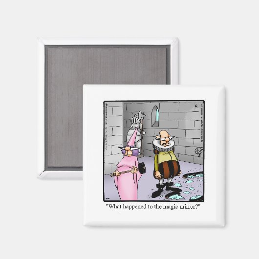 Funny Fairytale Spaß Kühlschrank Magnet (Vorderseite/Rückseite)