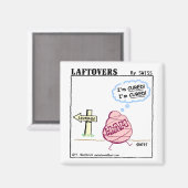Funny Faith Healing Cartoon Athiest Agnostic Spaß Magnet (Vorderseite/Rückseite)