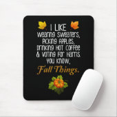 Funny Fall 2024 November Wahl Pro-Harris Mousepad (Mit Mouse)