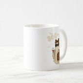 Funny Fall Halloween Ghost Boujee Boo Jee Soky Sea Kaffeetasse (VorderseiteRechts)