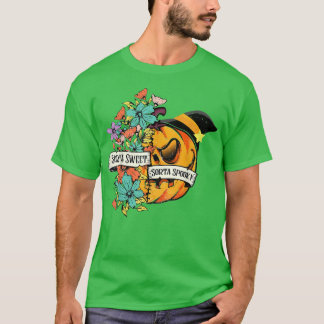 Funny Fall Halloween Spooky Saison Sorta Sweet Sor T-Shirt