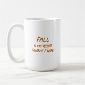 Funny Fall Spaß Tasse Herbst LOL Geschenk (Links)
