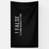 Funny False Programming Coding for Programmers Banner (Vertikal)