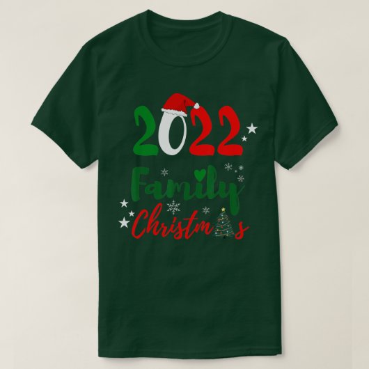 Funny Familie Weihnachten 2022 Squad Weihnachten T-Shirt (Design vorne)