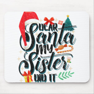 Funny Familie Weihnachten Lieber Weihnachten Mein  Mousepad