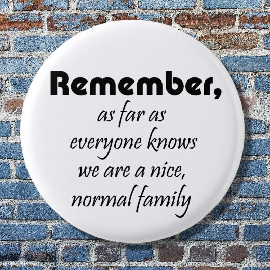 Funny Familienslogan Geschenke Witz Wiedersehen An Button