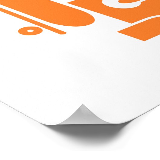 Funny Familienurlaub Campervan Poster (Ecke)