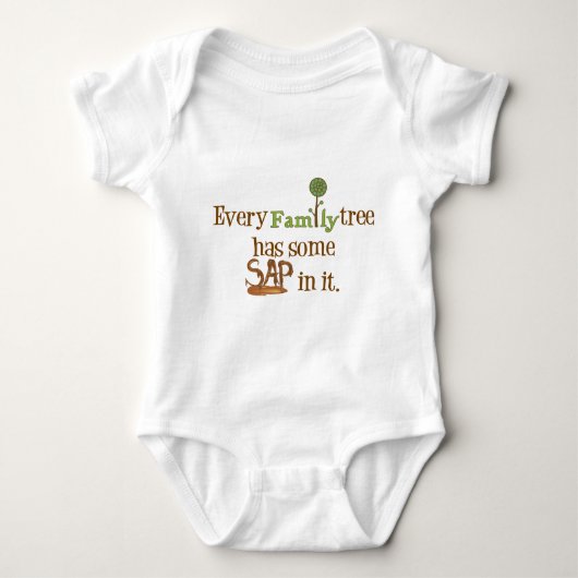 Funny Family Baby Strampler (Vorderseite)