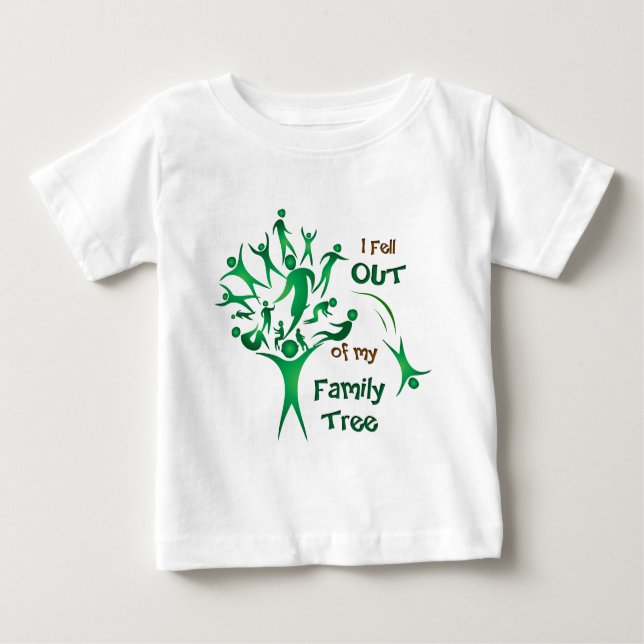 Funny Family Baby T-shirt (Vorderseite)