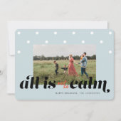 Funny Family Christmas Card Feiertagskarte (Vorderseite)