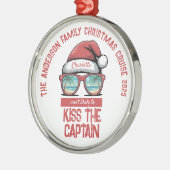Funny Family Christmas Cruise Ornament Aus Metall (Links)