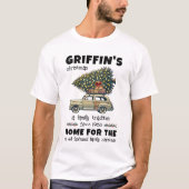 Funny Family Christmas Matching T-Shirt (Vorderseite)