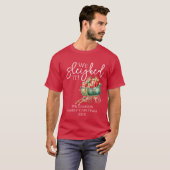 Funny Family Christmas Sleigh T-Shirt (Vorne ganz)