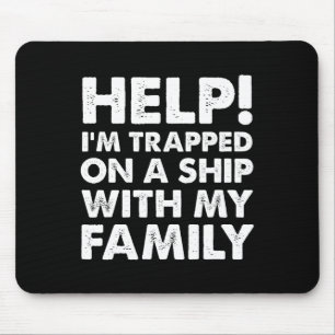 Funny Family Cruise Shirt Matching Vacation Cruisi Mousepad