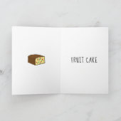 Funny Family Friends Weihnachtsgeschenke Warnung Karte (Innenseite)