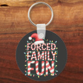Funny Family Fun Funny Matching Outfit Schlüsselanhänger (Vorderseite)