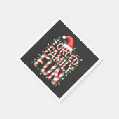 Funny Family Fun Funny Matching Outfit Serviette (Ecke)